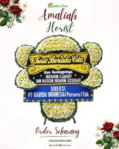 Papan Bunga Duka di Sei Selincah